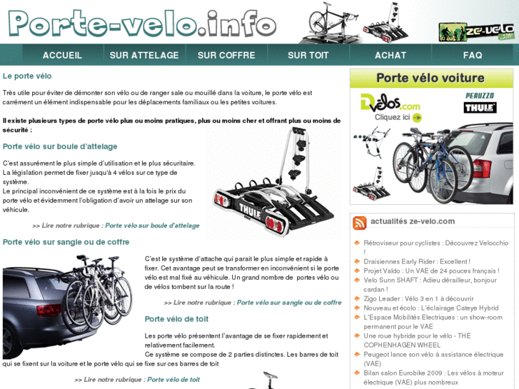 www.porte-velo.info