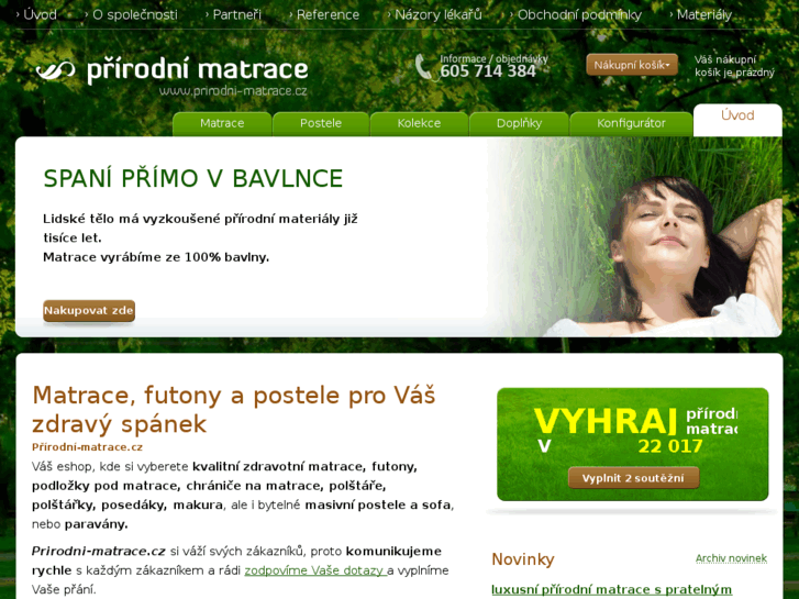 www.prirodni-matrace.cz