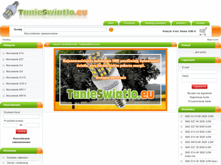 www.tanieswiatlo.eu