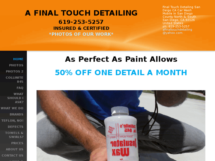 www.afinaltouchdetailing.com