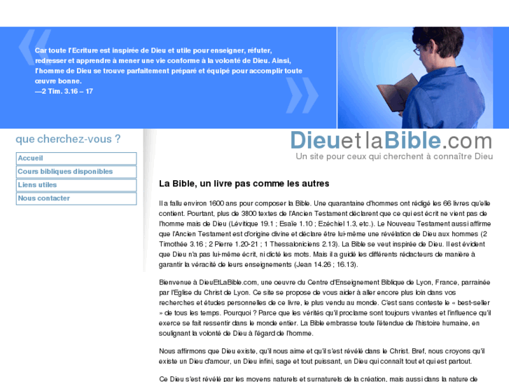 www.dieuetlabible.com