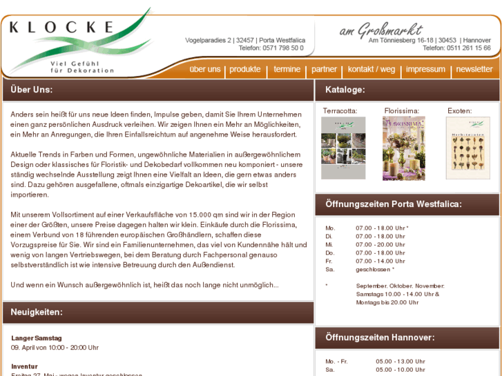 www.klocke-online.de