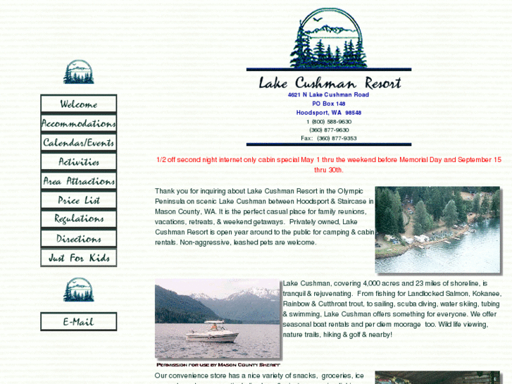 www.lakecushman.com