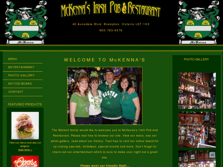 www.mckennasirishpub.com