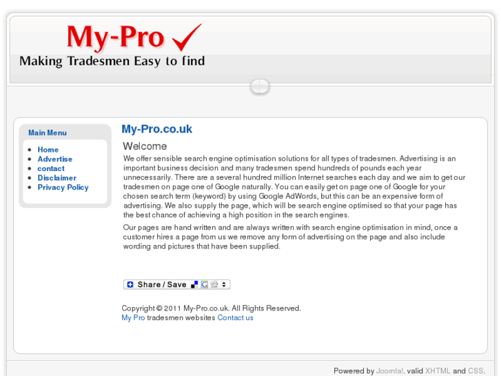 www.my-pro.co.uk