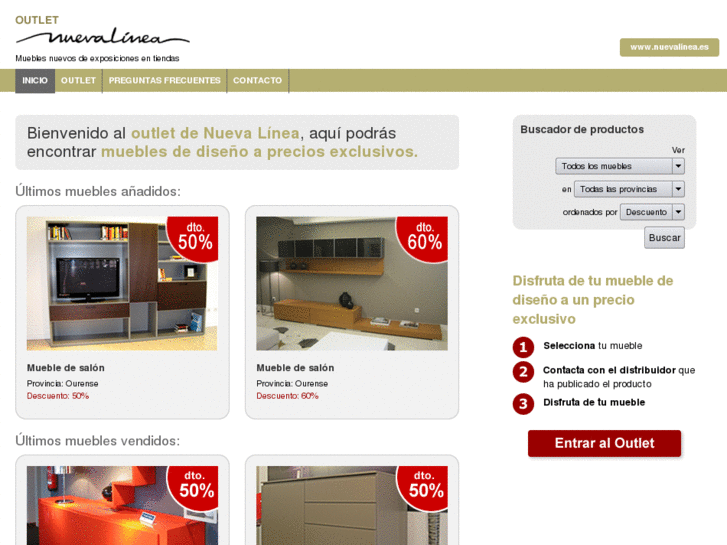 www.outletnuevalinea.es