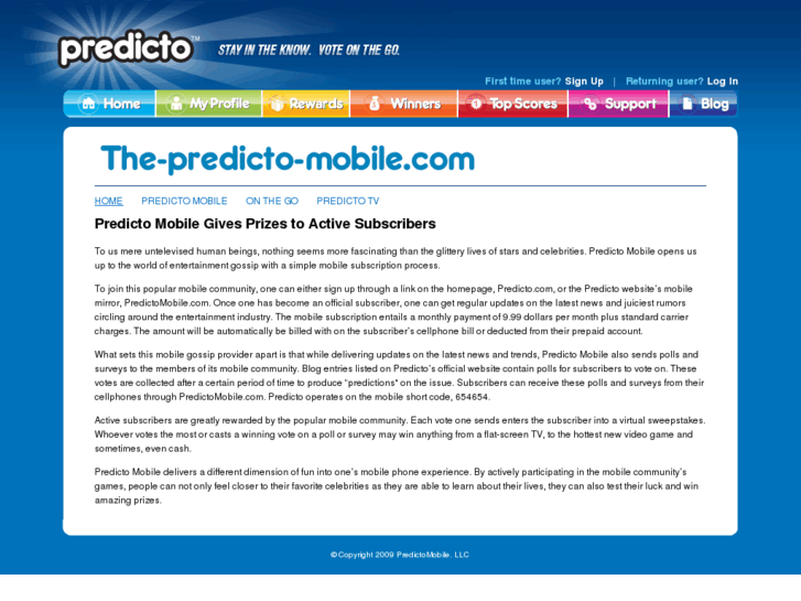 www.the-predicto-mobile.com