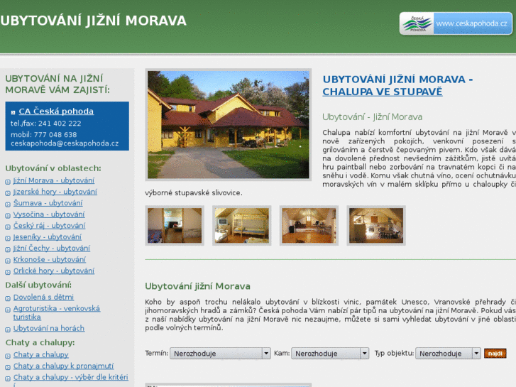 www.ubytovani-jizni-morava.info