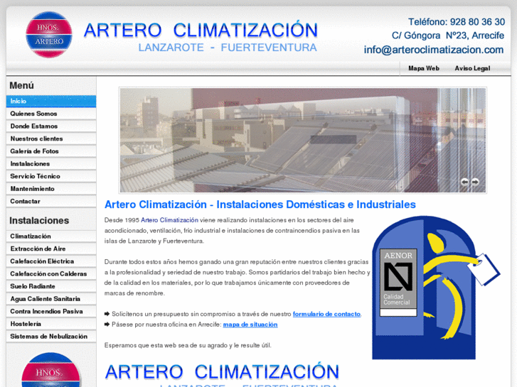 www.arteroclimatizacion.com