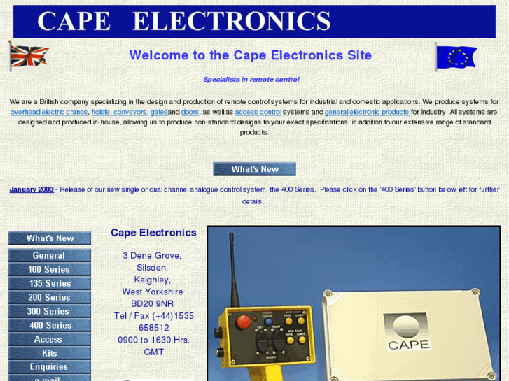 www.capeelectronics.co.uk