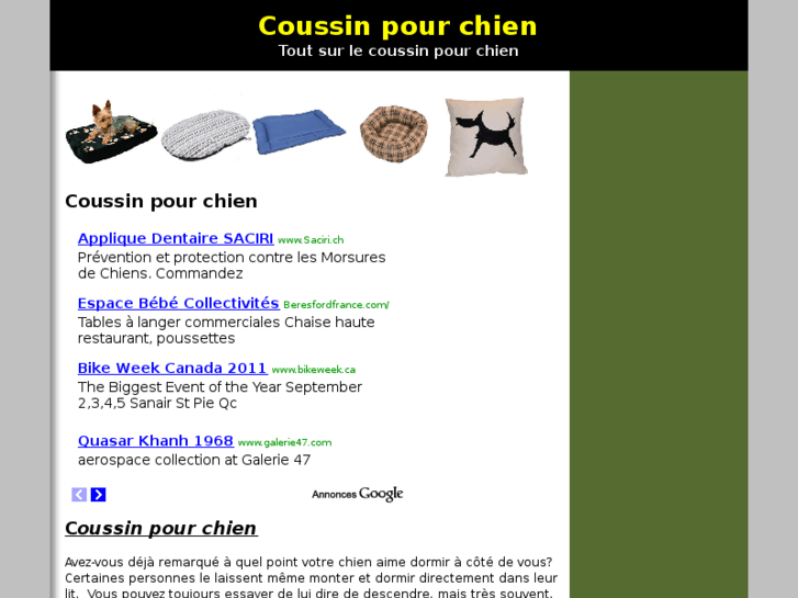 www.coussinpourchien.net