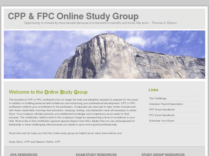 www.cppfpconlinestudygroup.com