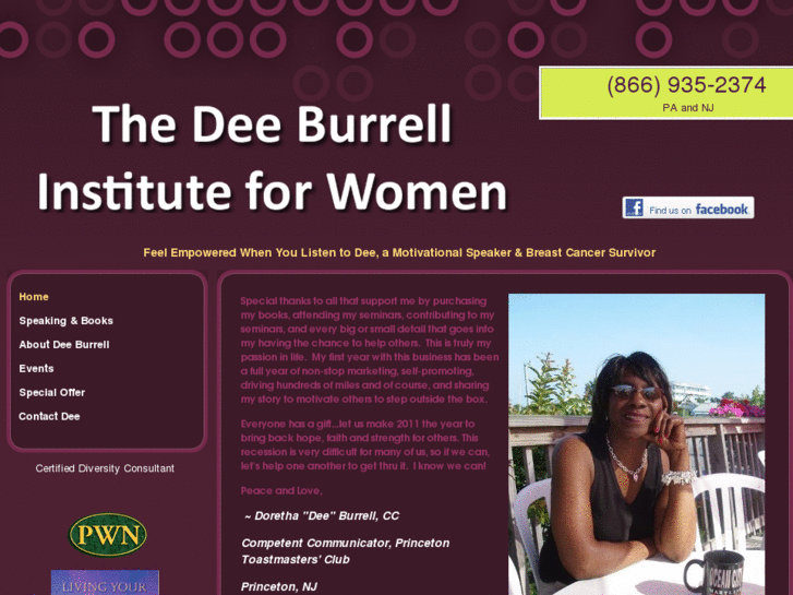 www.deeburrellinstituteforwomen.com