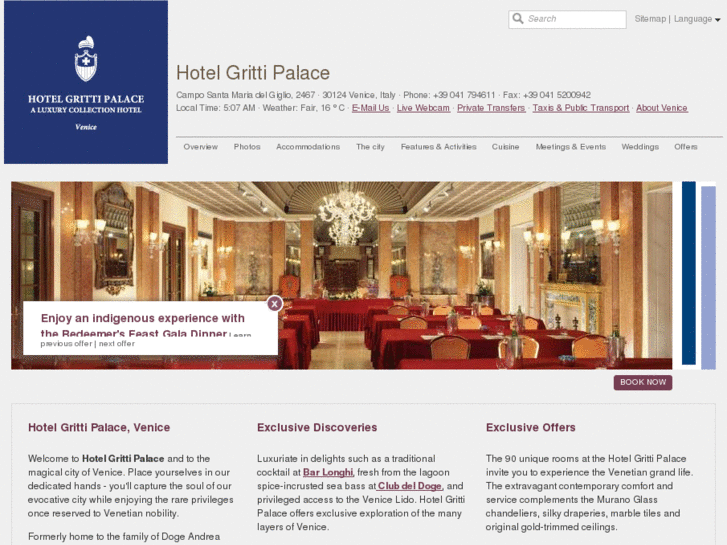 www.grittipalacehotel.com