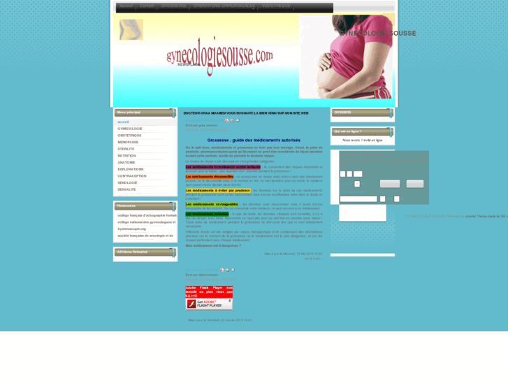 www.gynecologiesousse.com