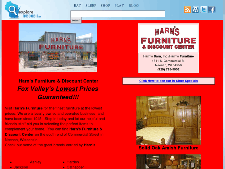 www.harnsfurniture.com