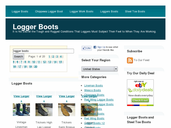 www.loggerboot.com