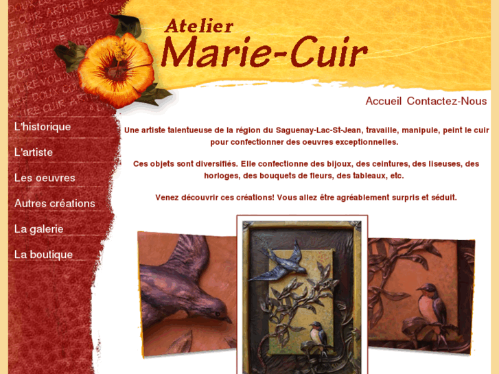 www.marie-cuir.com