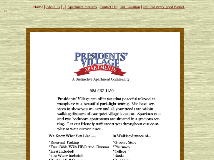 www.presidentsvillage.com