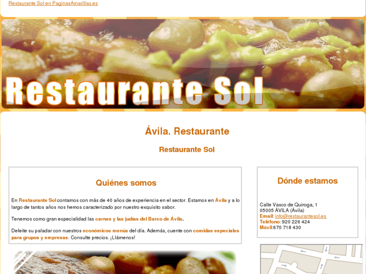 www.restaurantesol.es