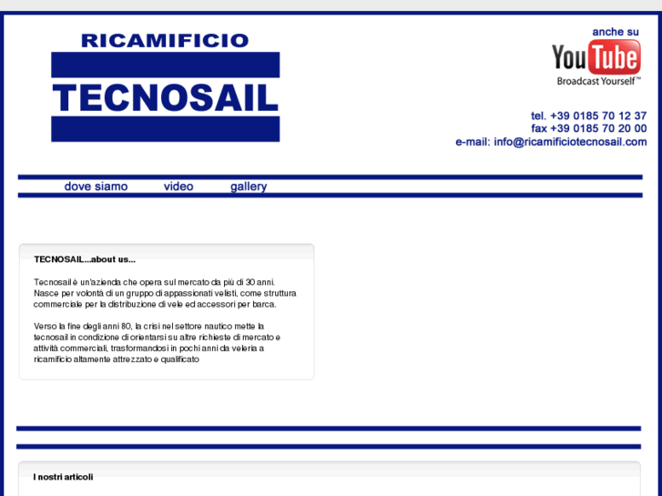 www.ricamificiotecnosail.com