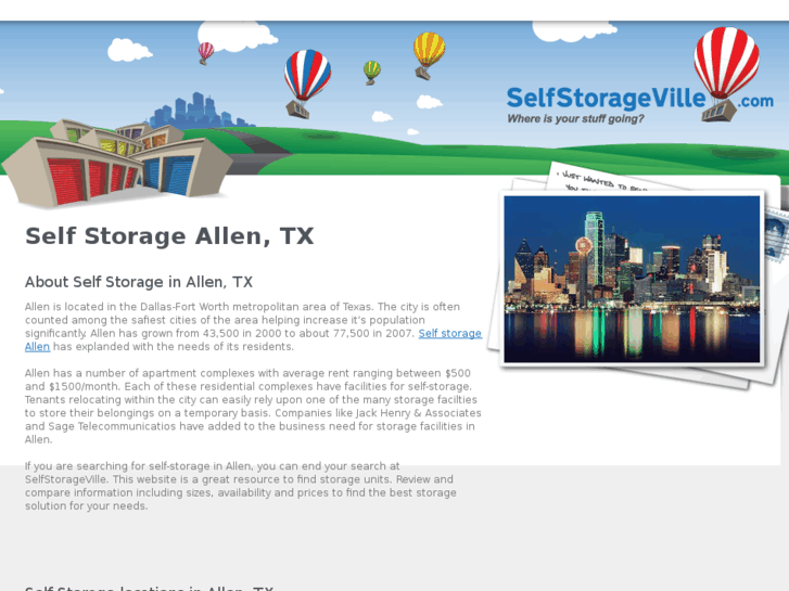 www.selfstorage-allen.com