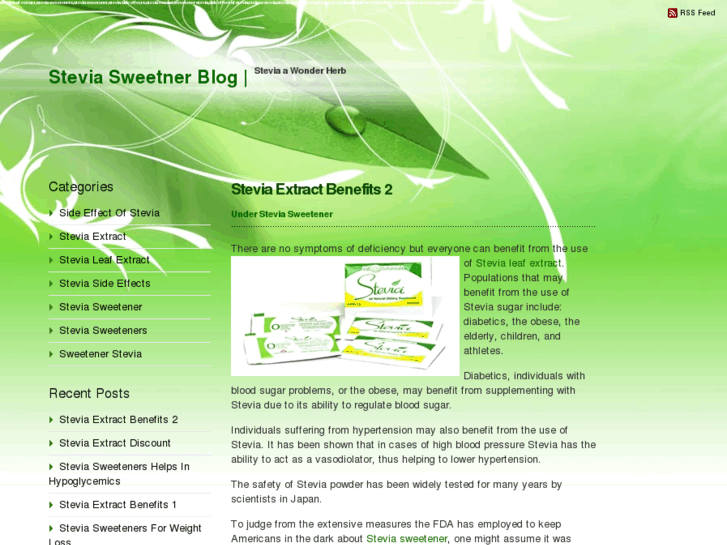 www.stevia-sweeteners.com