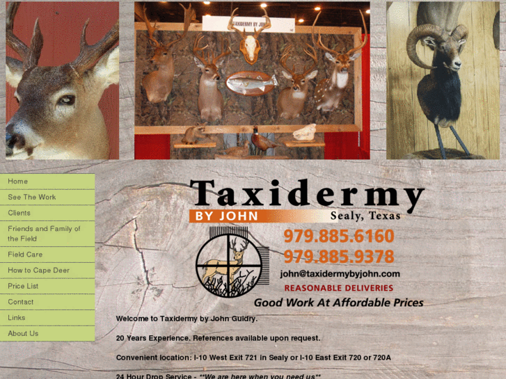 www.taxidermybyjohn.com