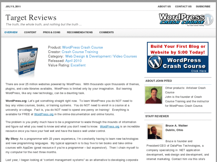 www.wordpresscrashcourse-review.info