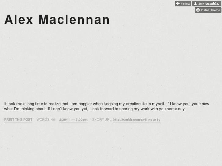 www.alexmaclennan.com