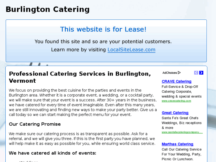 www.burlingtoncatering.com