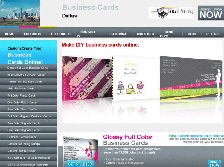 www.dallasbusinesscard.com