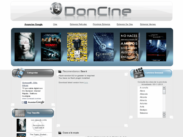 www.doncine.es