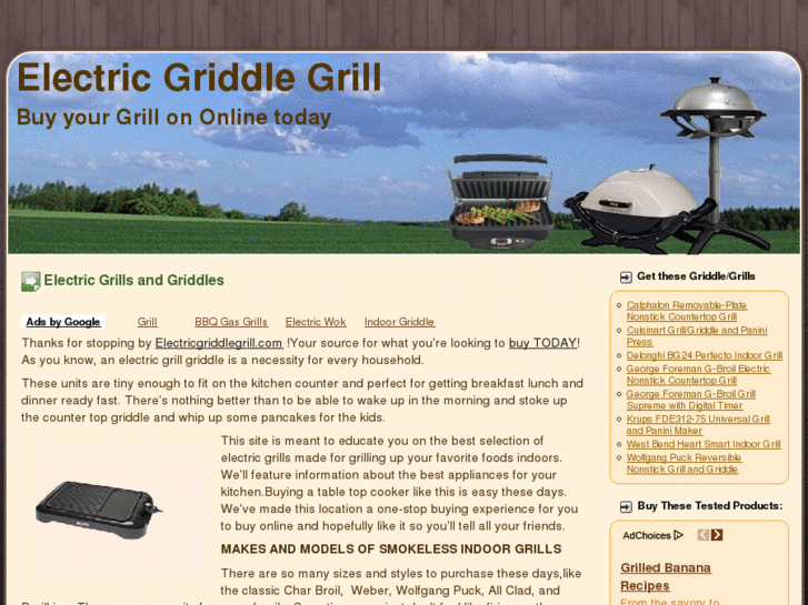 www.electricgriddlegrill.com