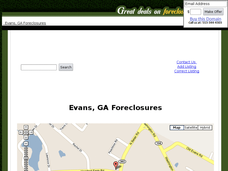 www.evansgaforeclosures.com