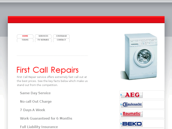 www.firstcallrepairs.com