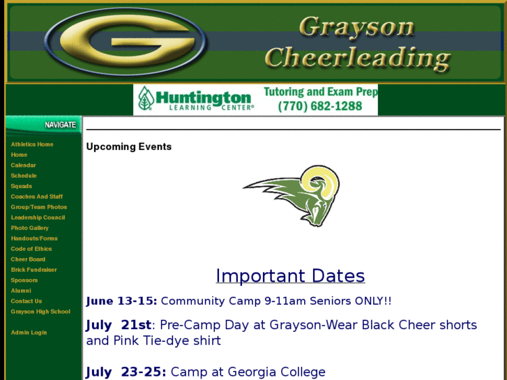 www.graysoncheerleading.net