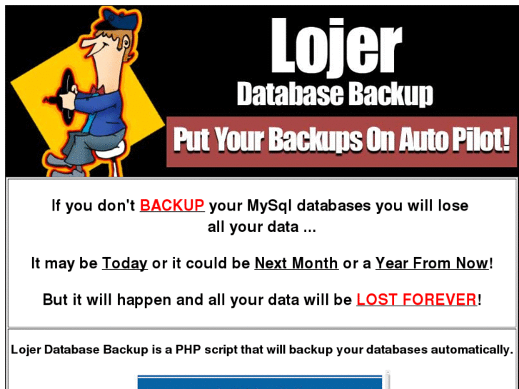 www.lojerdatabasebackup.com