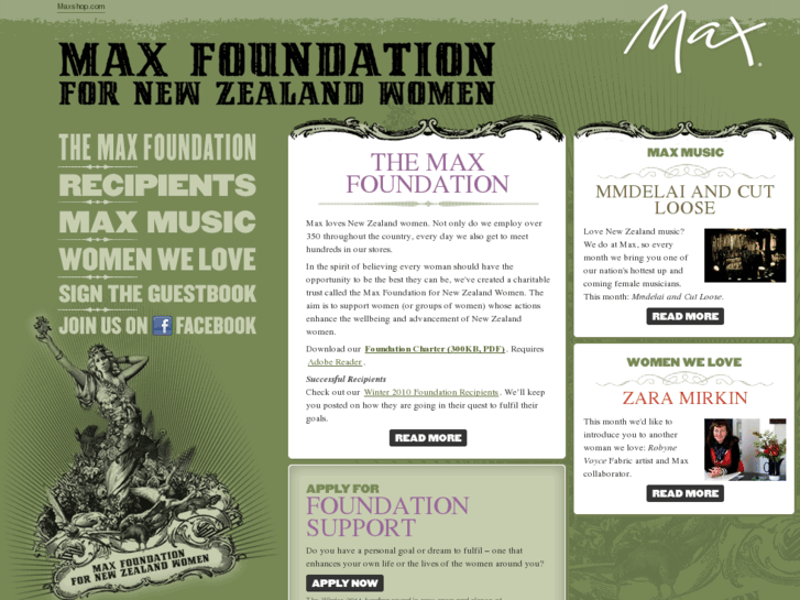 www.maxfoundation.co.nz