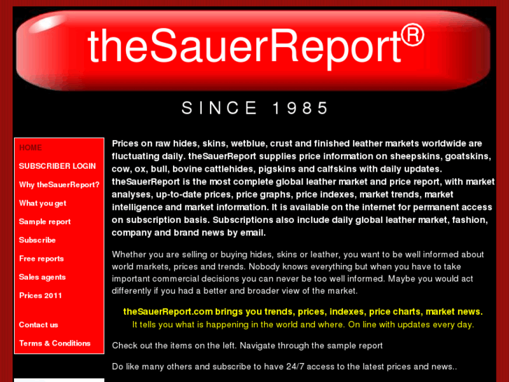 www.thesauerreport.com