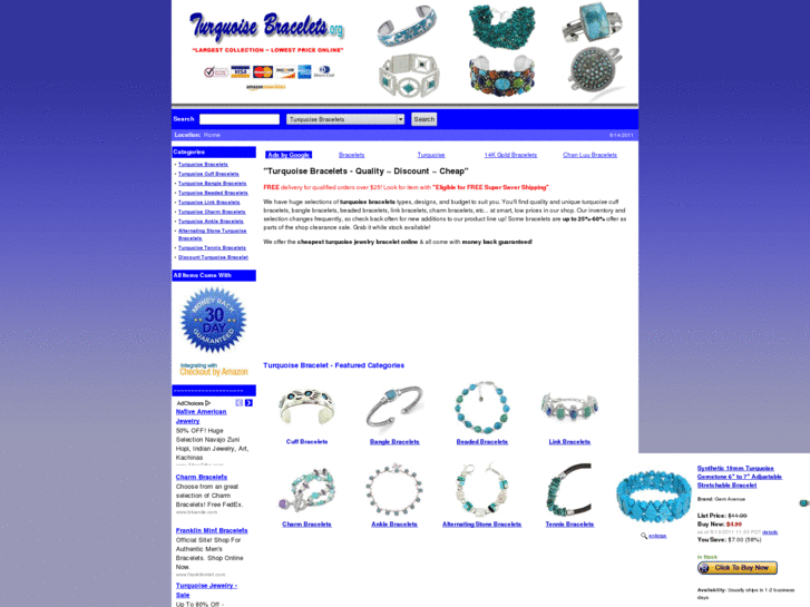 www.turquoisebracelets.org