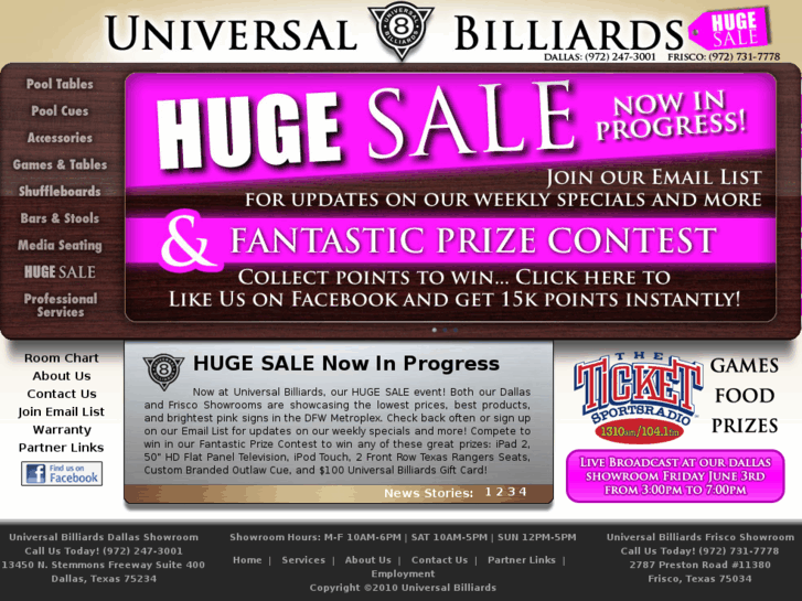 www.universalbilliards.com