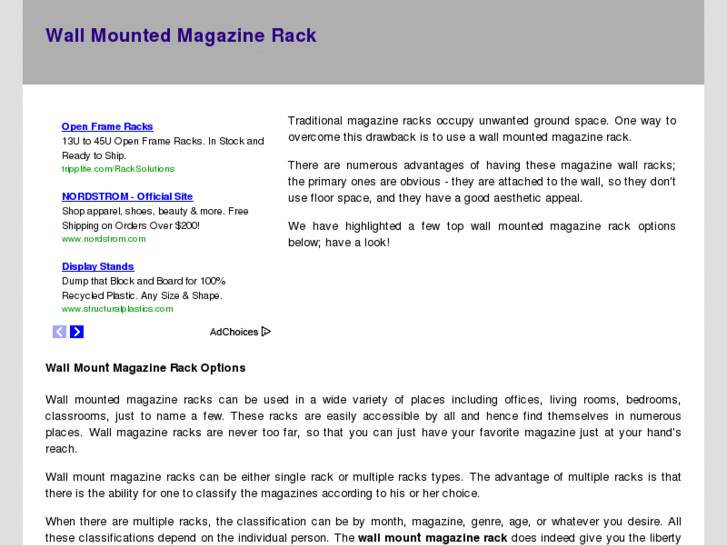 www.wallmountedmagazinerack.com