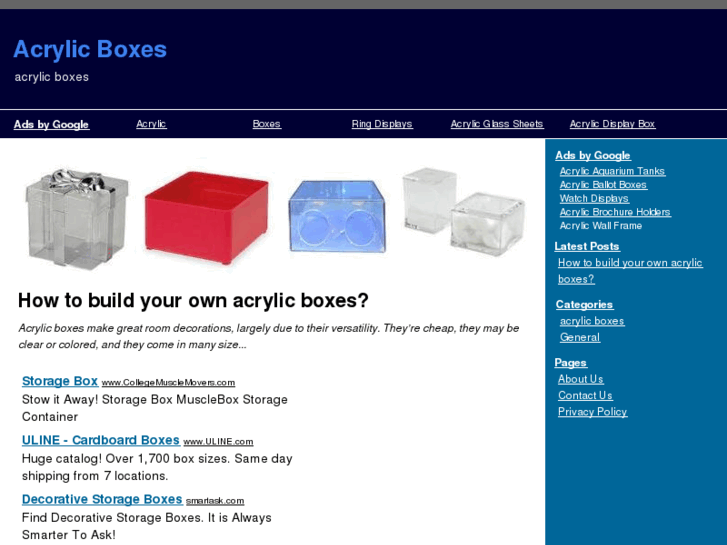 www.acrylic-boxes.net