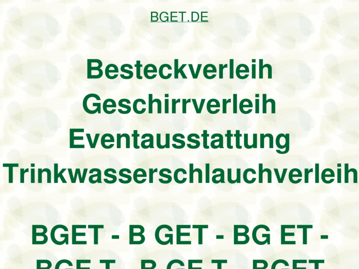 www.bget.de