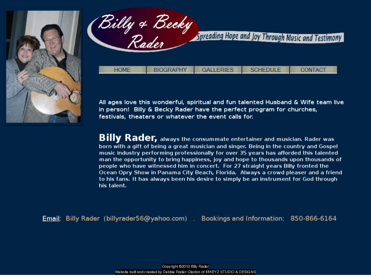 www.billyrader.com