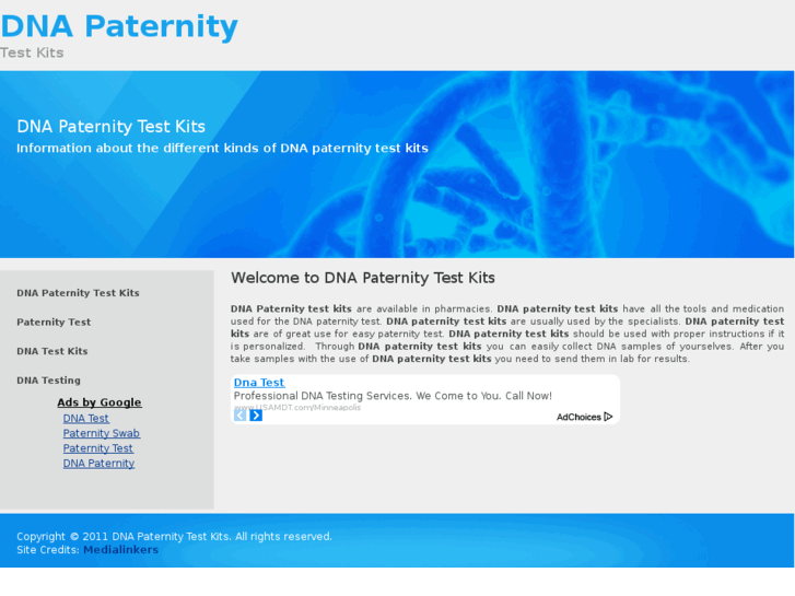 www.dnapaternitytestkits.com