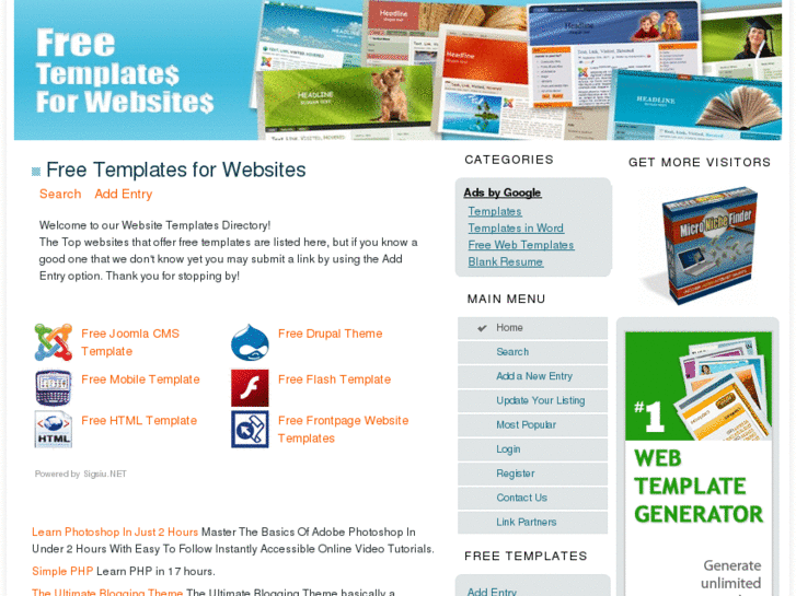 www.freetemplatesforwebsites.com