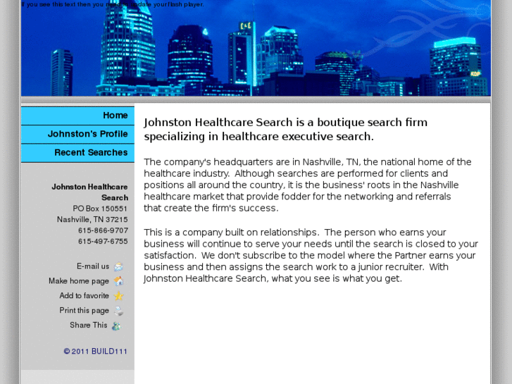 www.johnstonhealthcaresearch.com