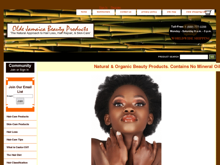 www.oldejamaicabeautyproducts.com